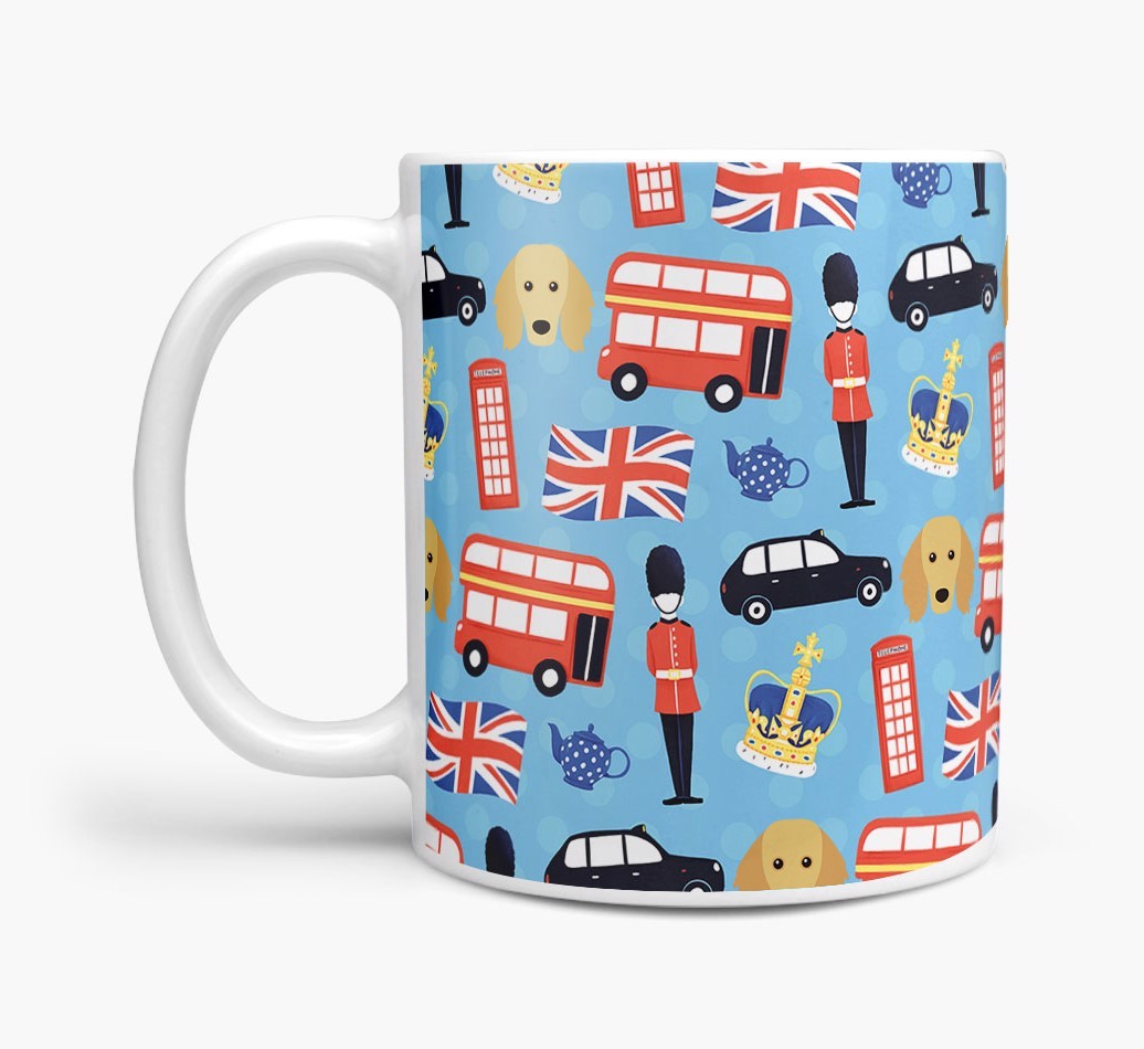 London Print: Personalised {breedFullName} Mug