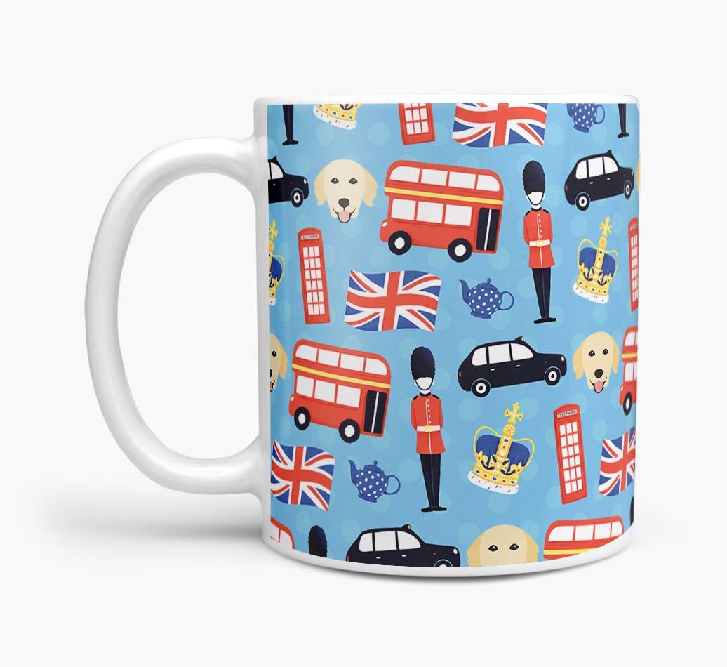 London Print: Personalized {breedFullName} Mug