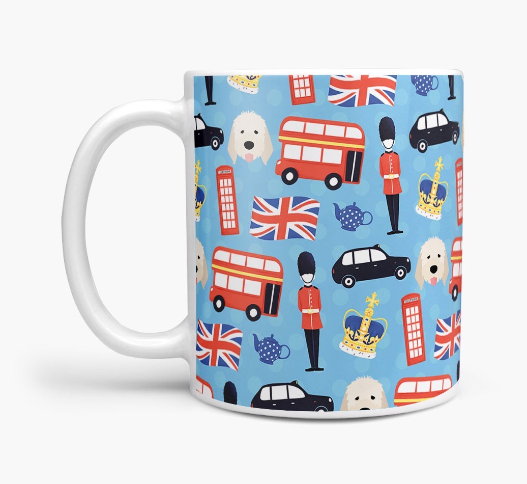 London Print: Personalised {breedFullName} Mug