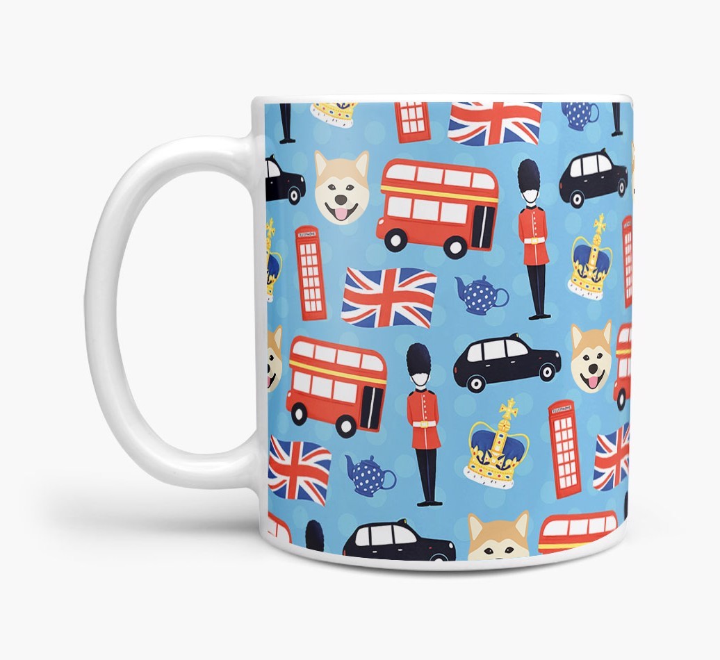London Print: Personalised {breedFullName} Mug