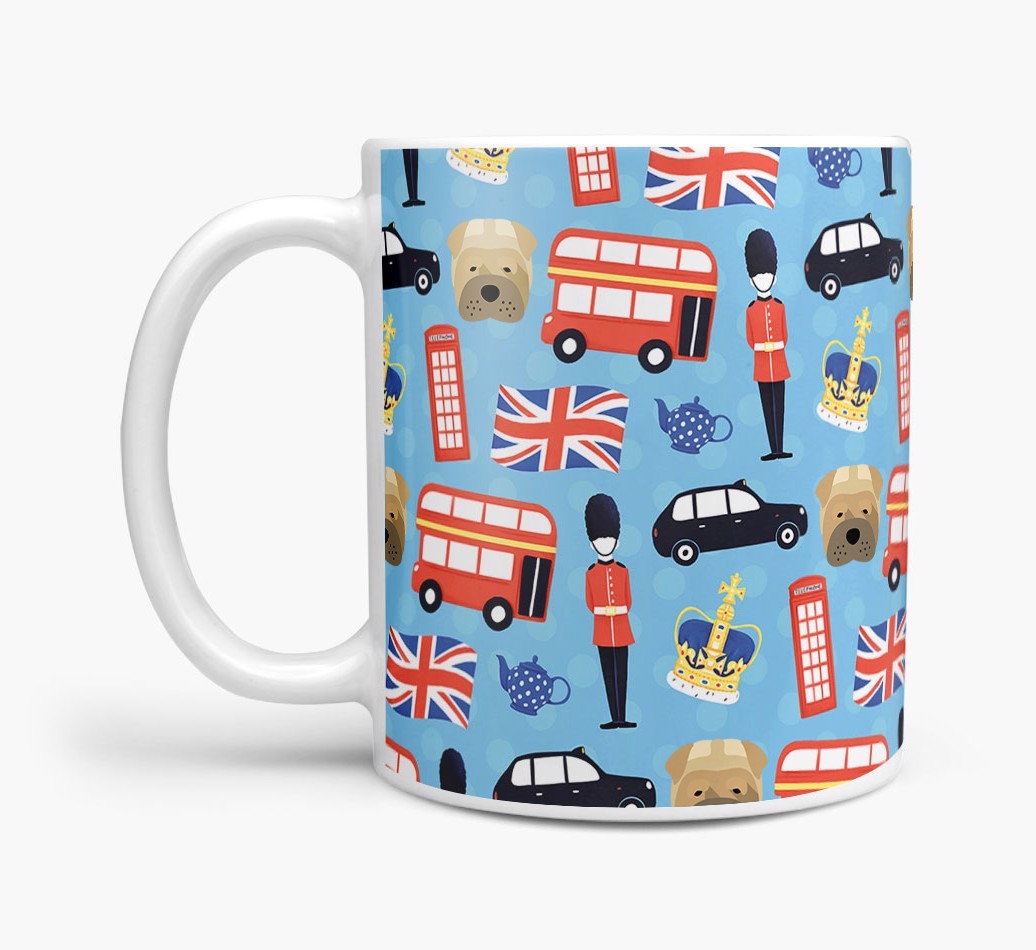 London Print: Personalised {breedFullName} Mug