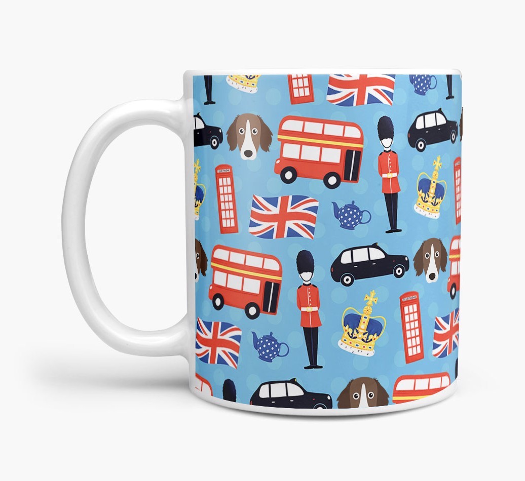 London Print: Personalised {breedFullName} Mug