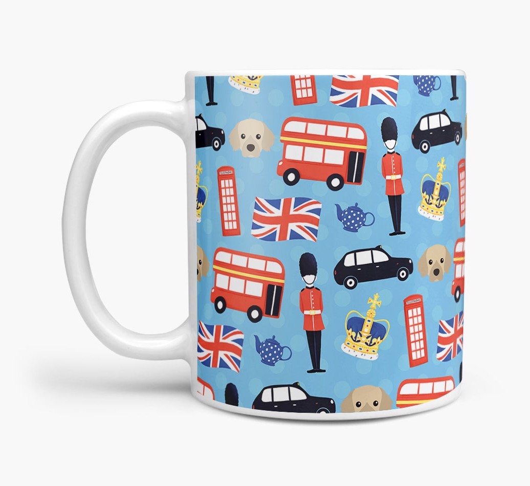 London Print: Personalised {breedFullName} Mug
