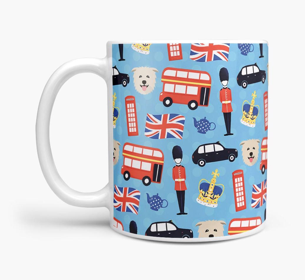London Print: Personalized {breedFullName} Mug