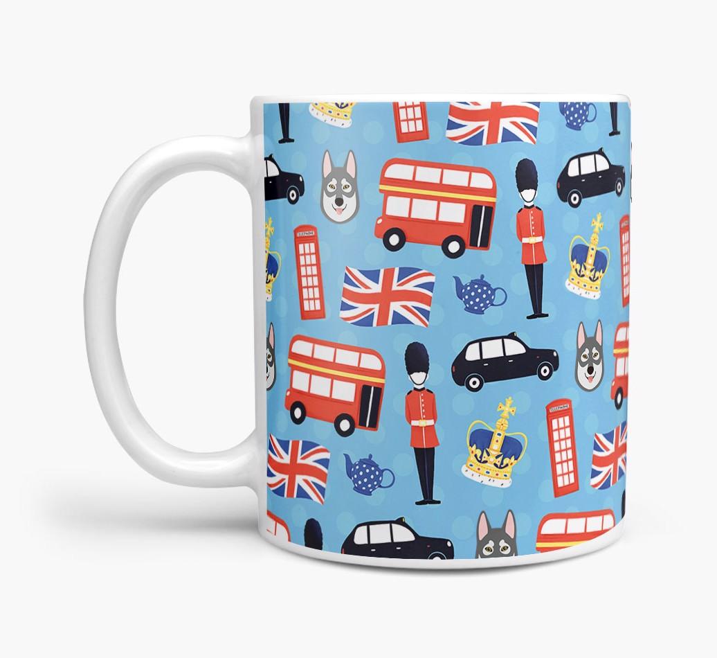 London Print: Personalized {breedFullName} Mug
