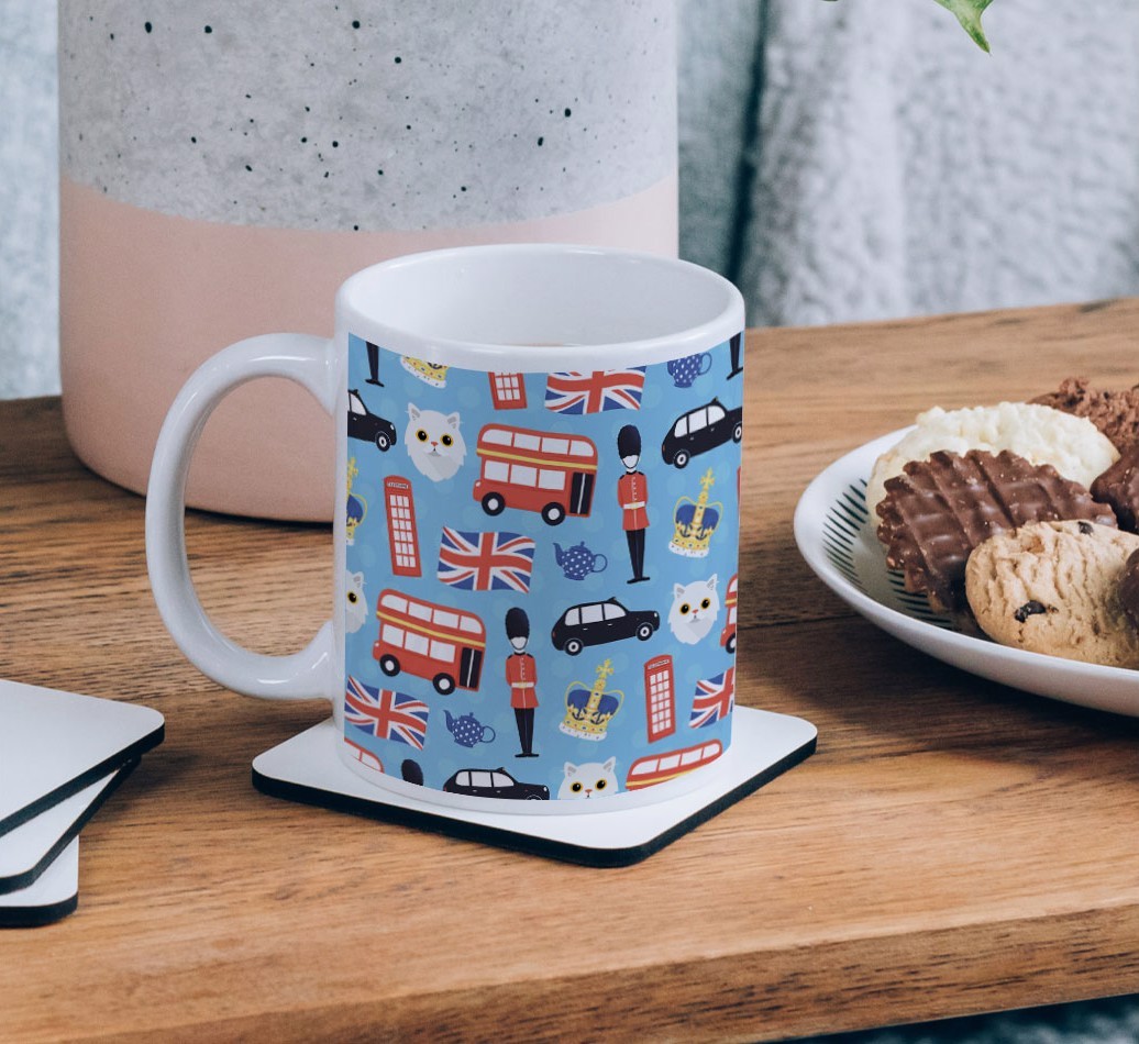 London Print: Personalised {breedCommonName} Mug