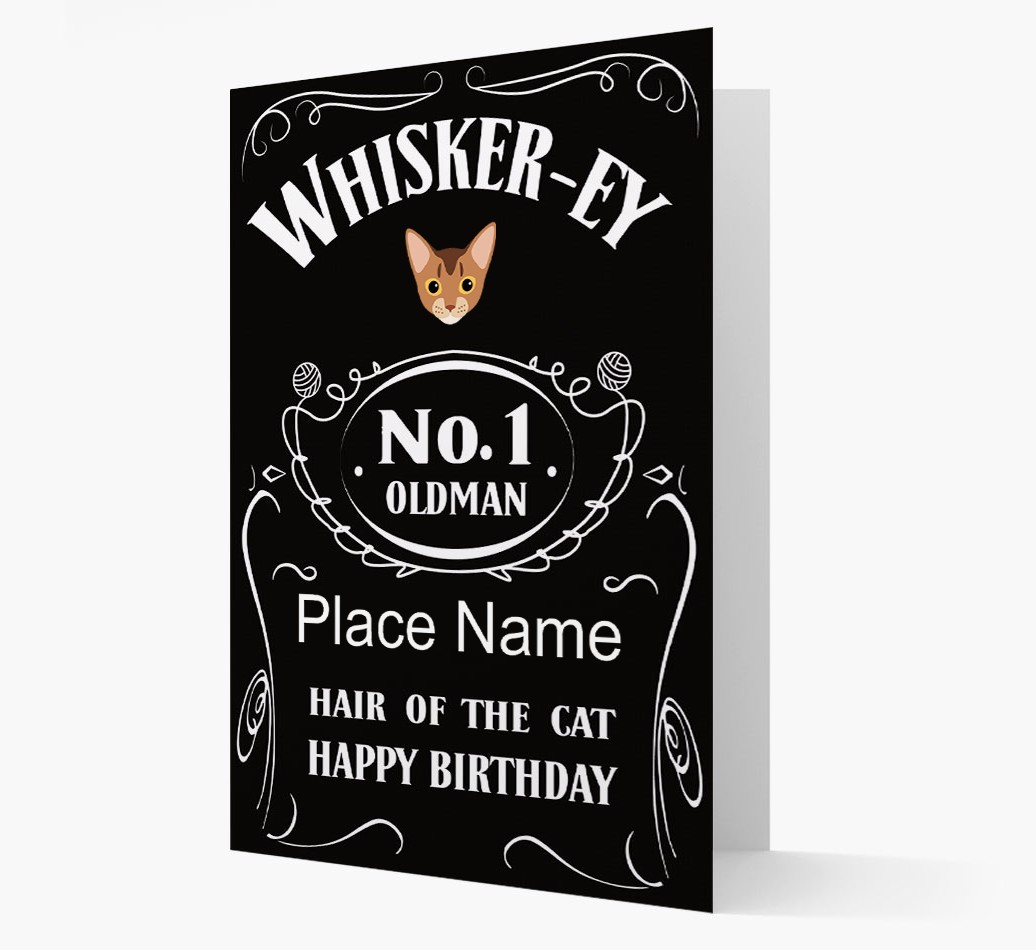 Whisker-ey: Personalised {breedCommonName} Card