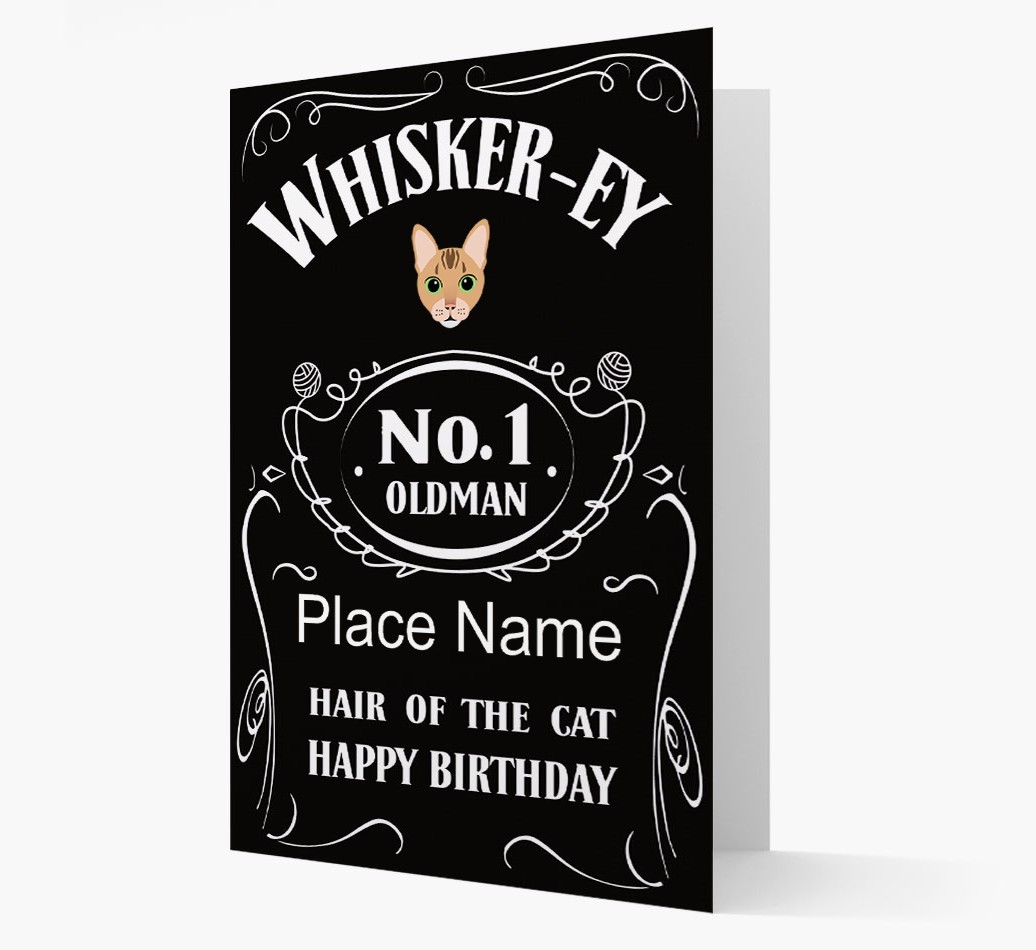 Whisker-ey: Personalised {breedCommonName} Card