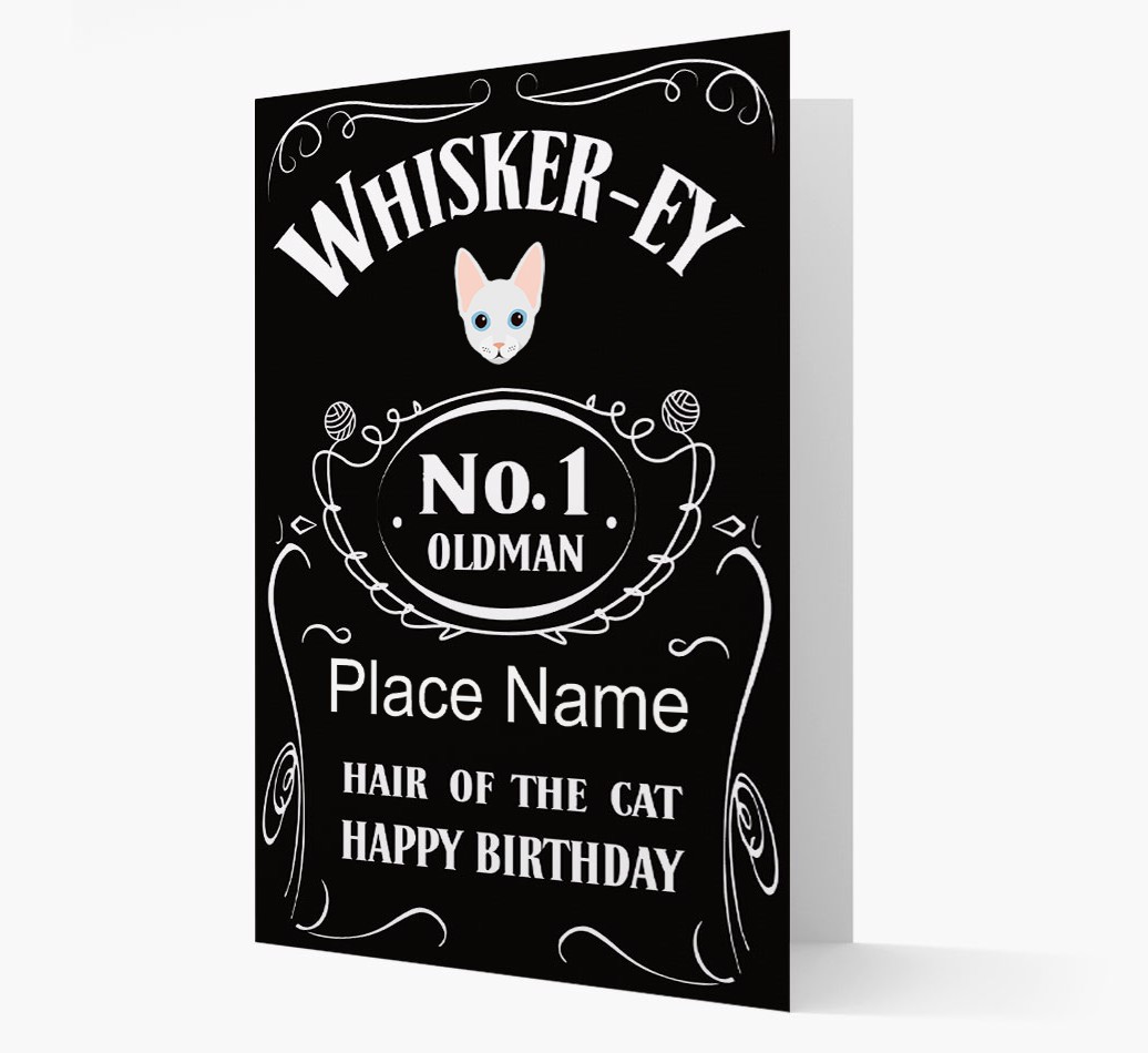 Whisker-ey: Personalised {breedCommonName} Card