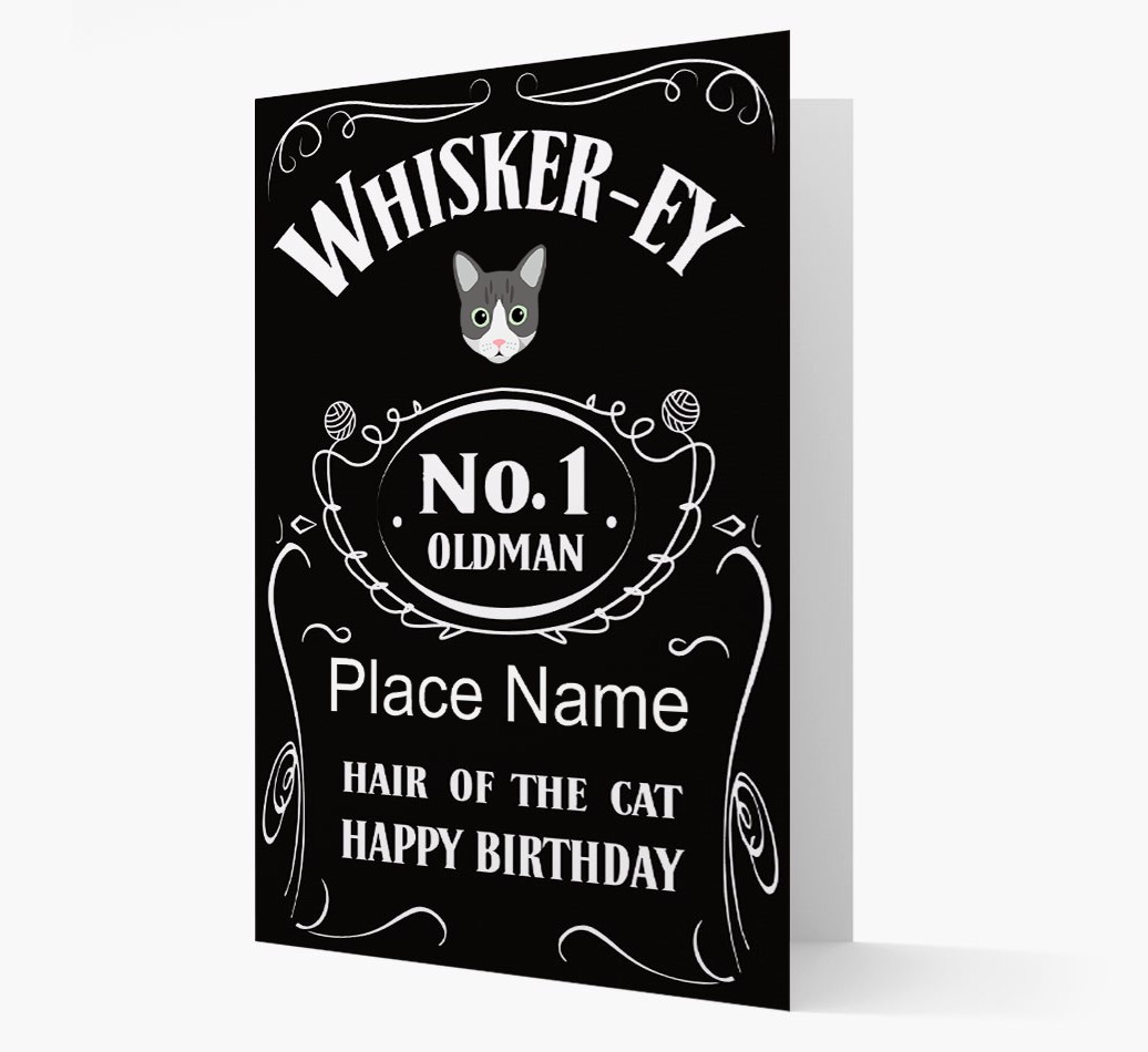Whisker-ey: Personalised {breedCommonName} Card