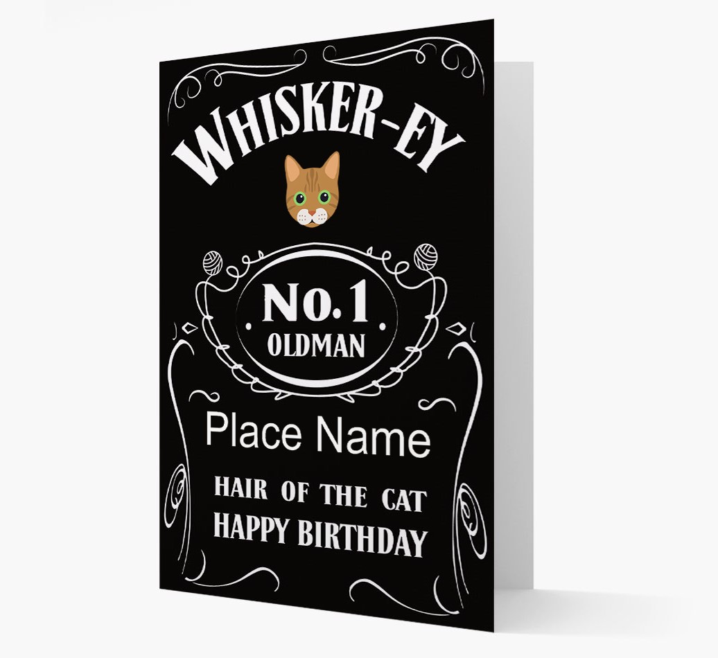 Whisker-ey: Personalised {breedCommonName} Card
