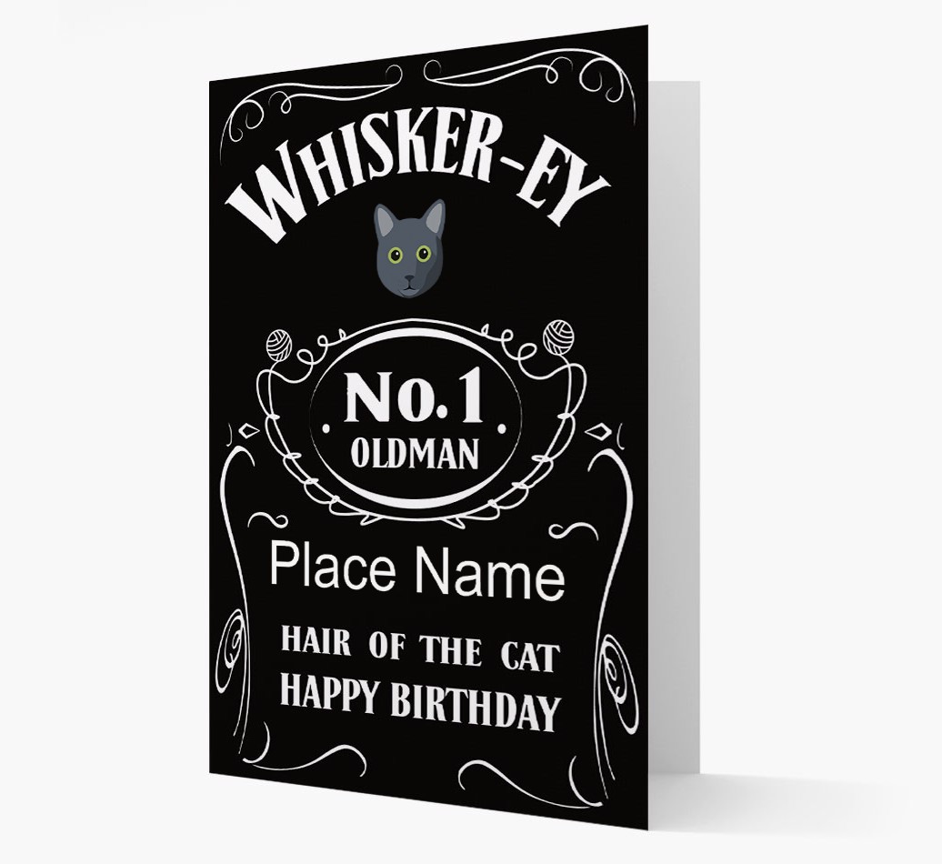 Whisker-ey: Personalised {breedCommonName} Card