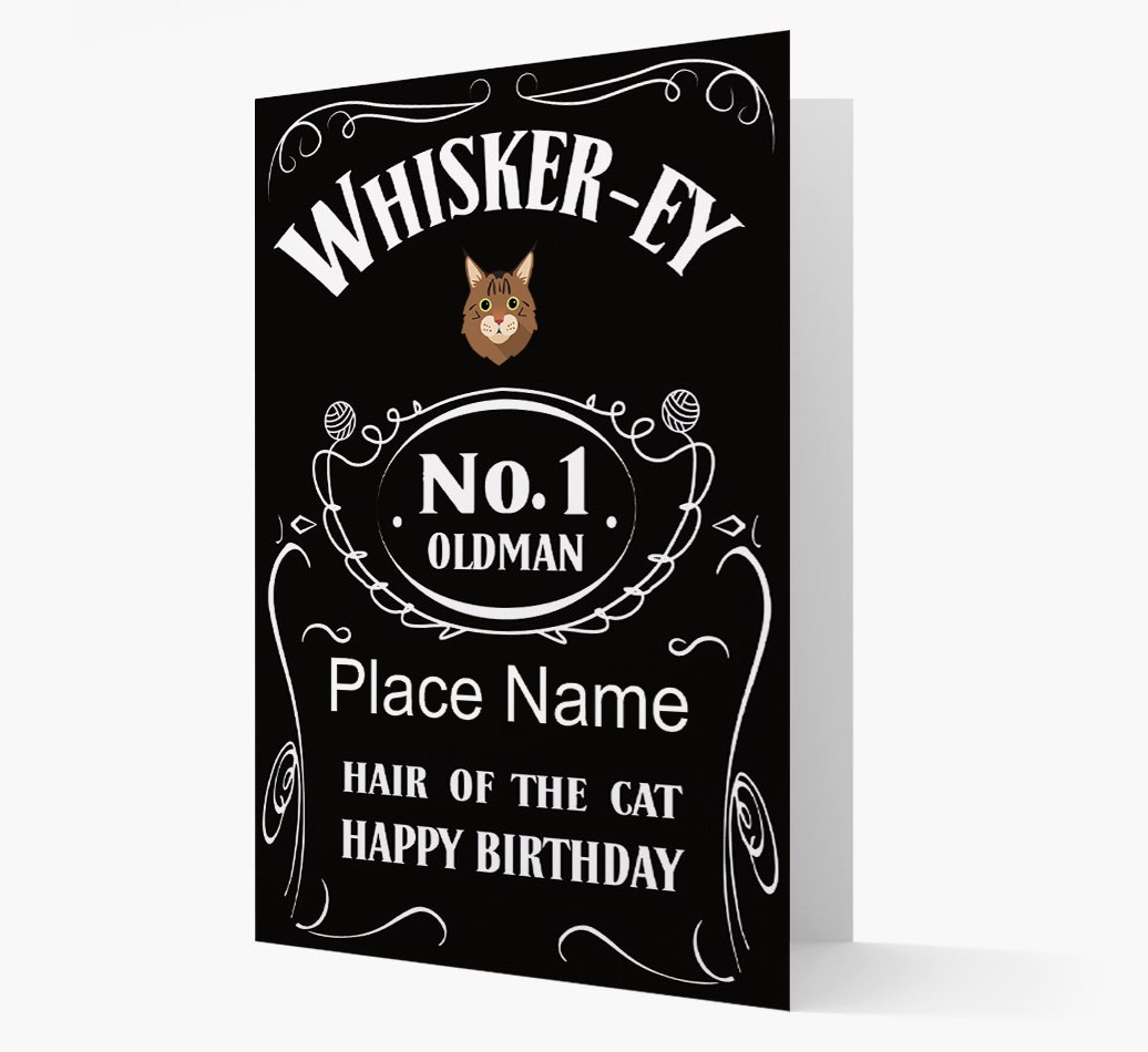 Whisker-ey: Personalised {breedCommonName} Card