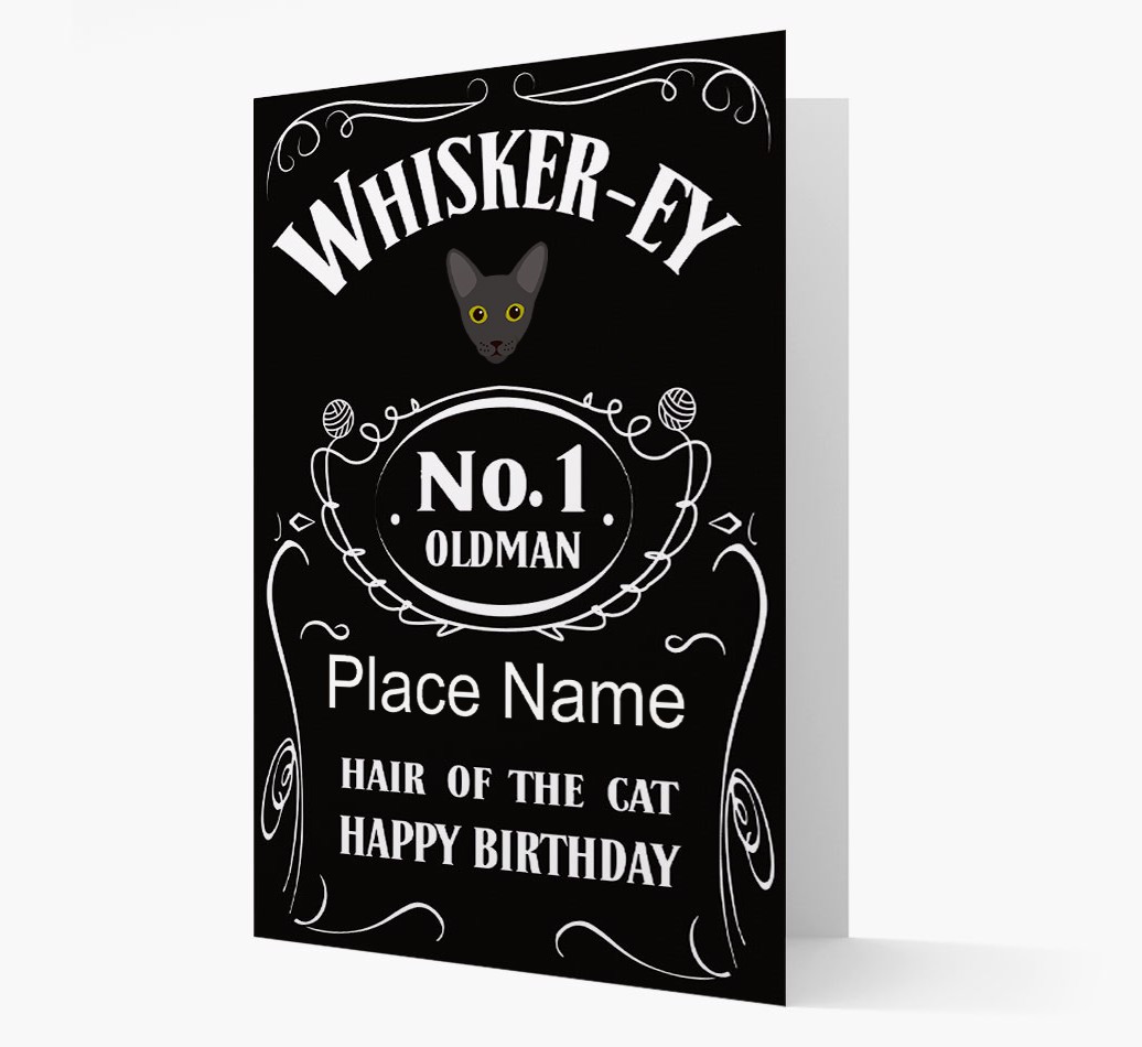 Whisker-ey: Personalised {breedCommonName} Card