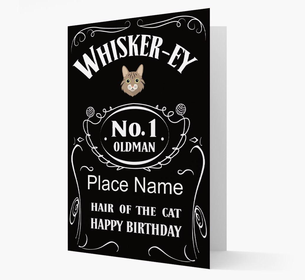 Whisker-ey: Personalized {breedCommonName} Card