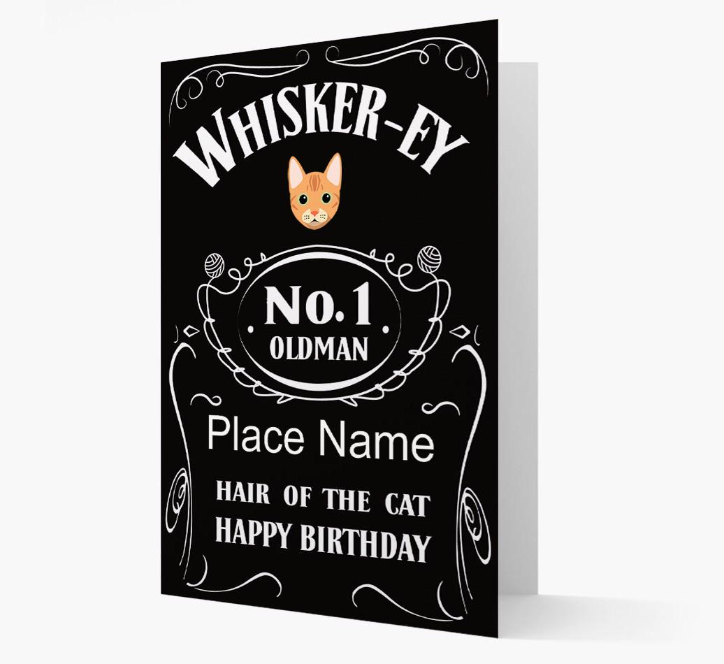 Whisker-ey: Personalized {breedCommonName} Card