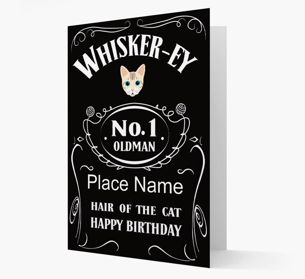 Whisker-ey: Personalized {breedCommonName} Card