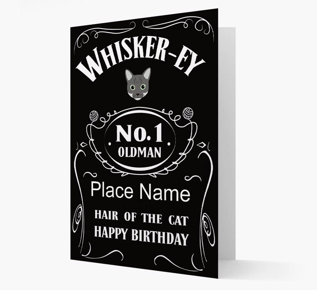 Whisker-ey: Personalized {breedCommonName} Card