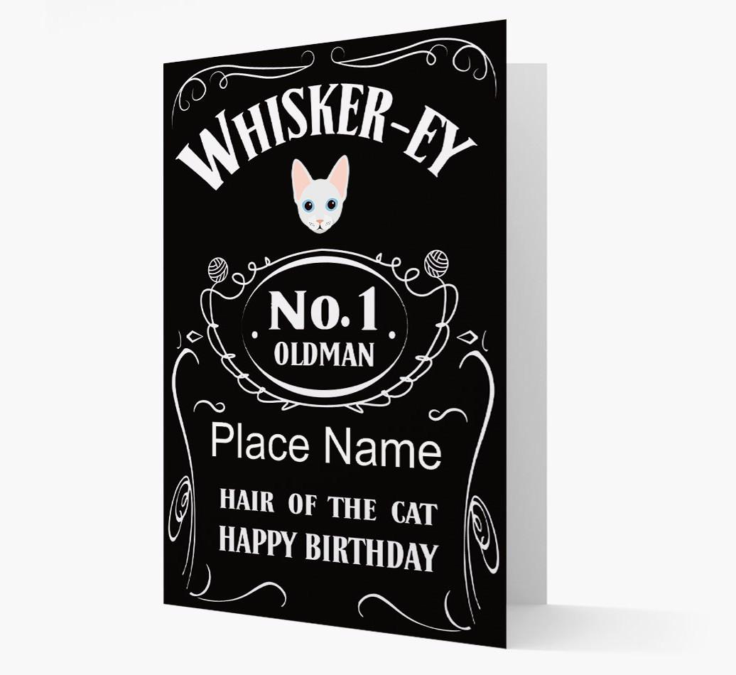Whisker-ey: Personalized {breedCommonName} Card