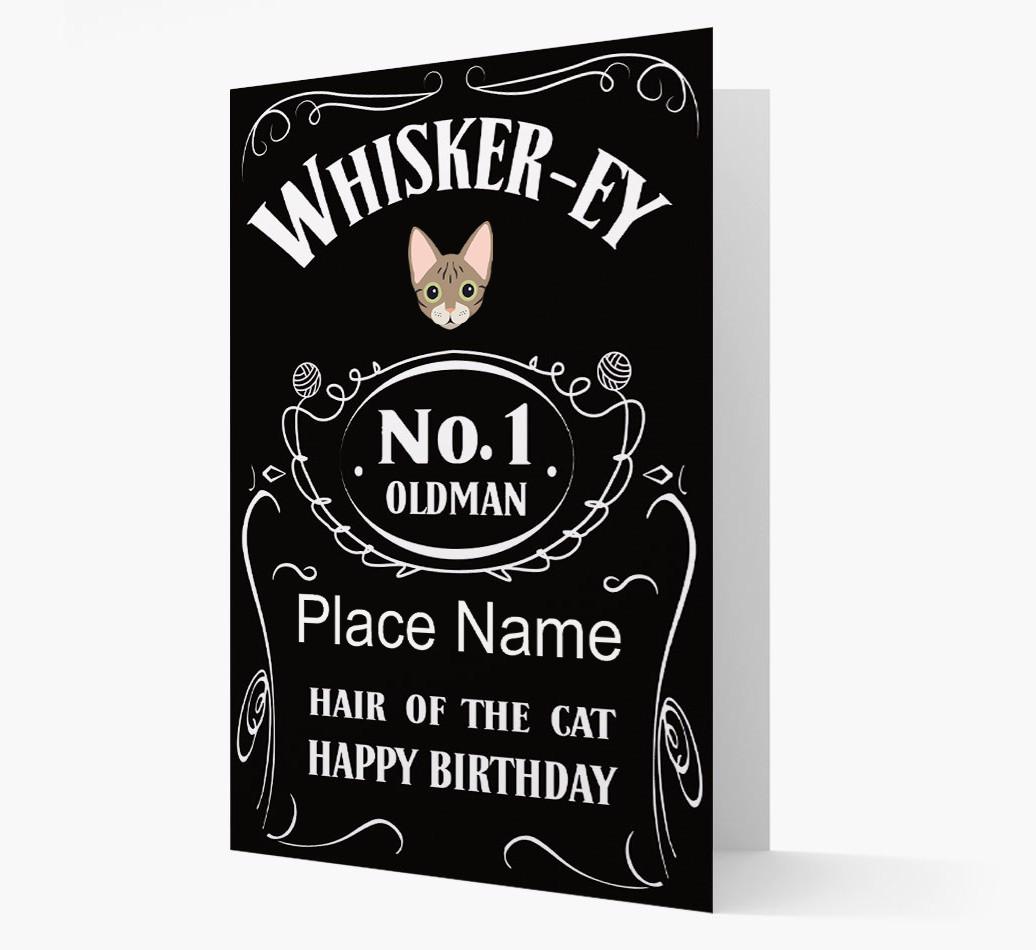 Whisker-ey: Personalized {breedCommonName} Card