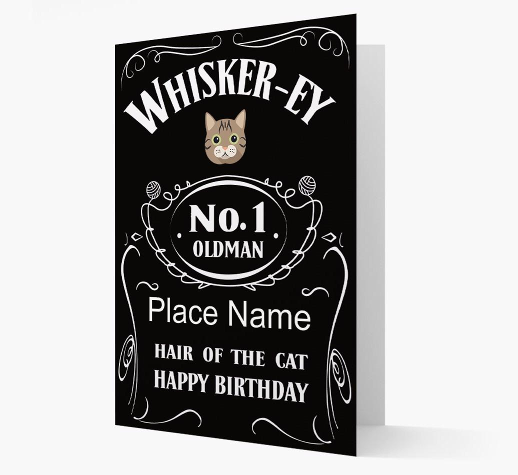 Whisker-ey: Personalized {breedCommonName} Card