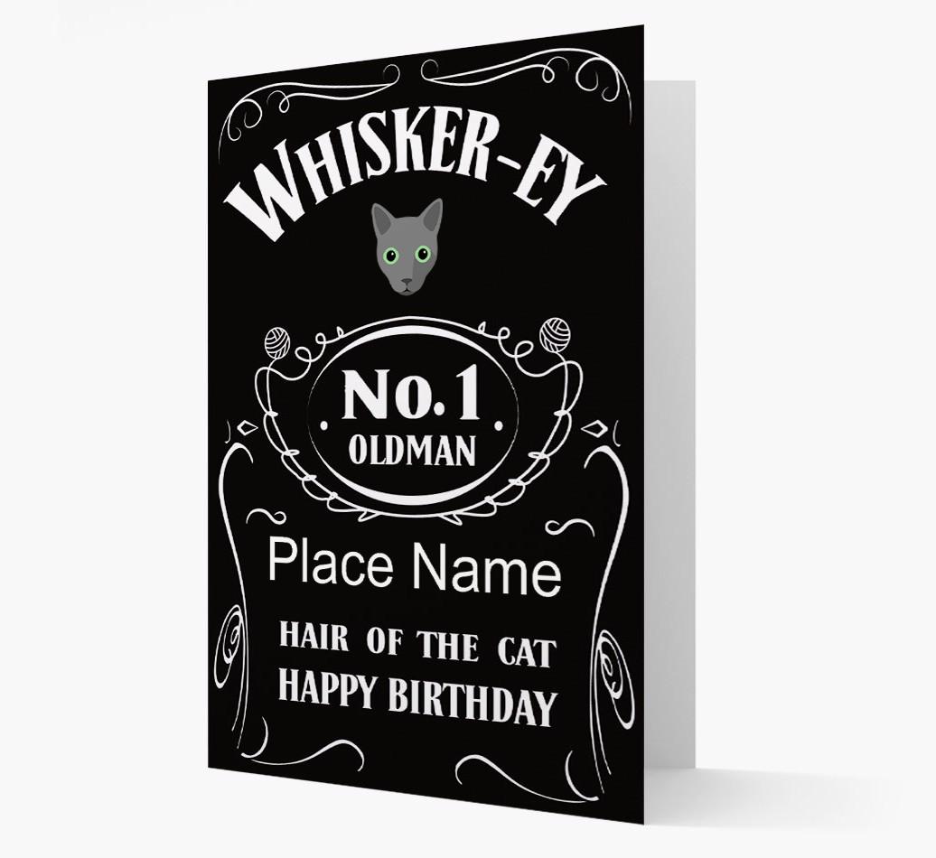 Whisker-ey: Personalized {breedCommonName} Card