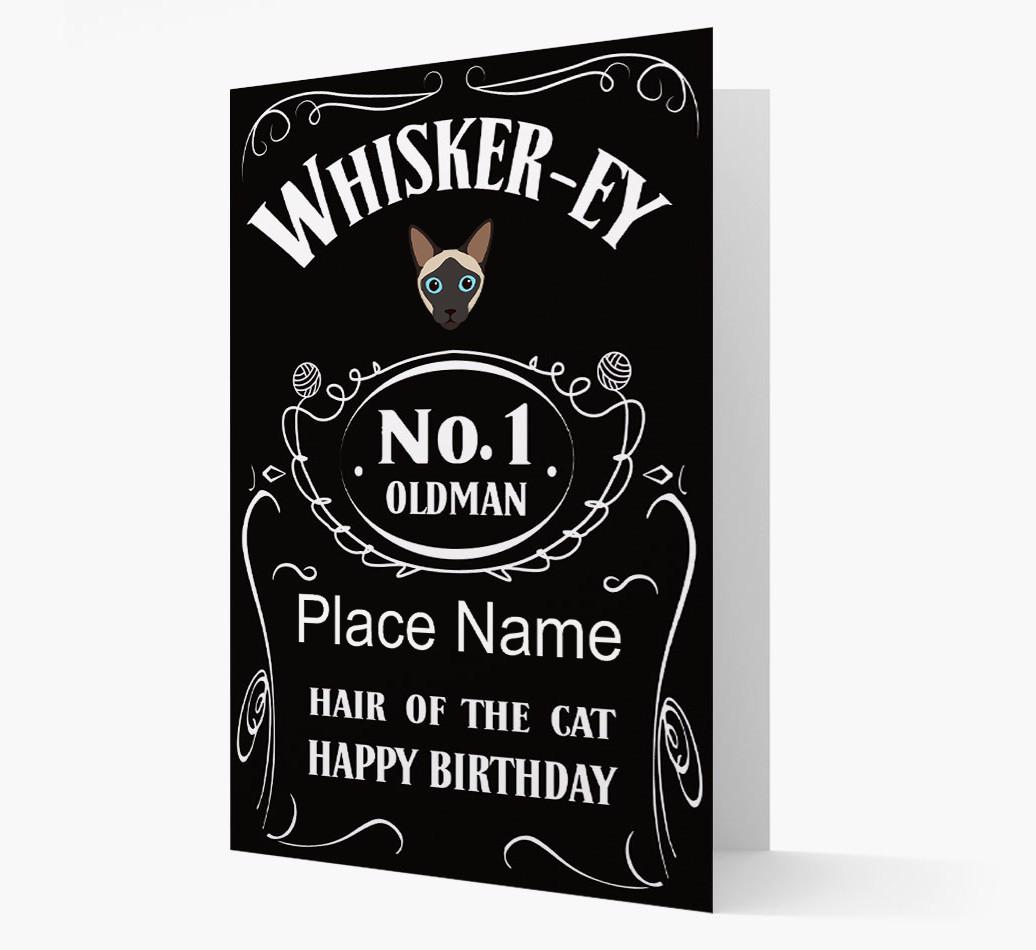 Whisker-ey: Personalized {breedCommonName} Card