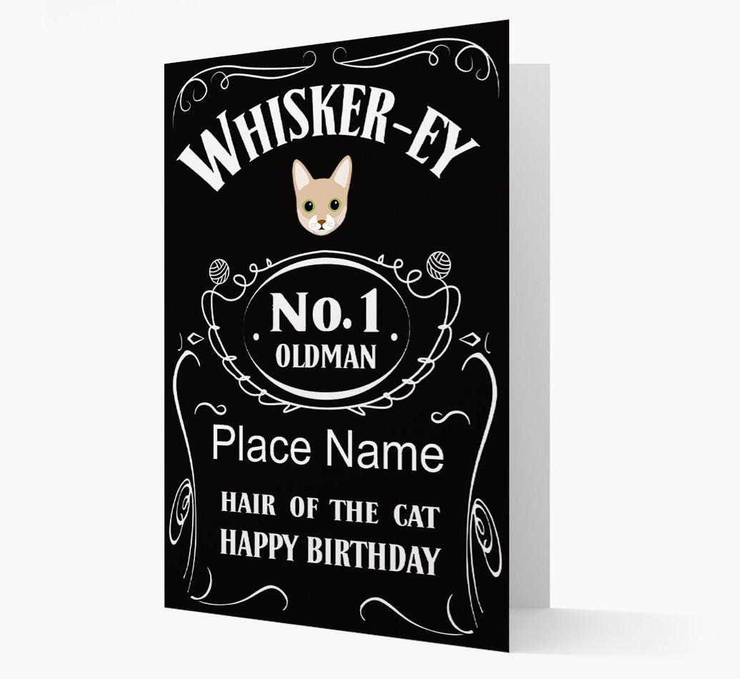 Whisker-ey: Personalized {breedCommonName} Card