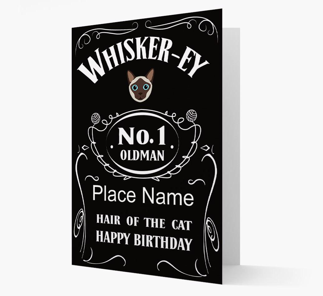 Whisker-ey: Personalized {breedCommonName} Card