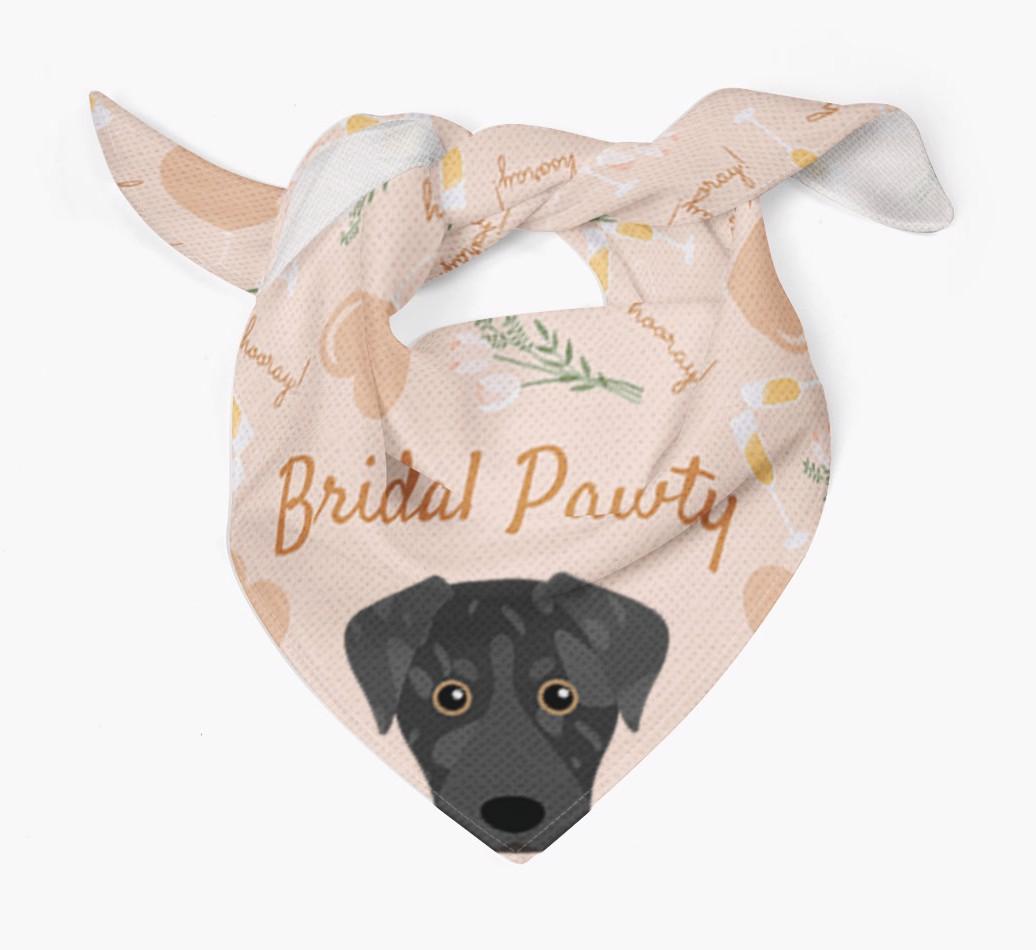 Bridal Pawty: Personalized {breedFullName} Bandana