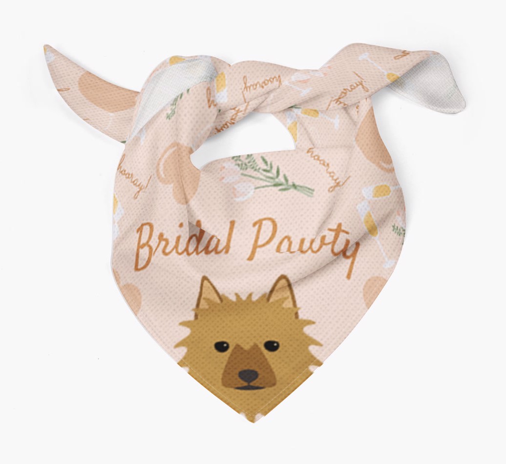 Bridal Pawty: Personalized {breedFullName} Bandana