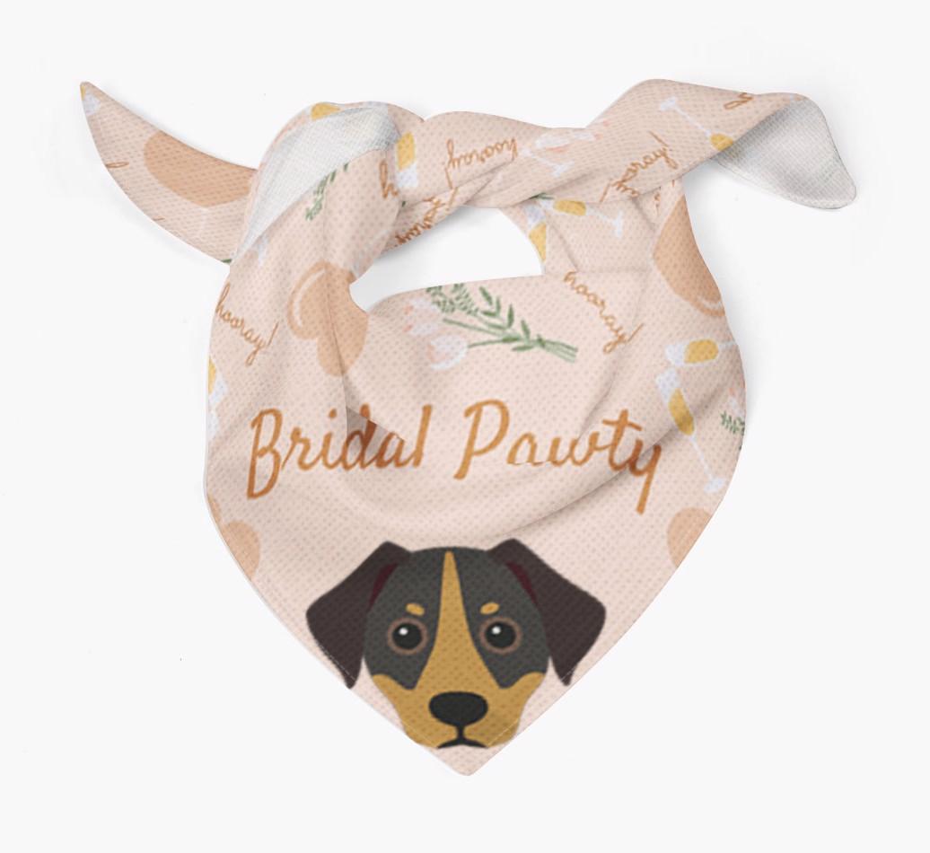 Bridal Pawty: Personalized {breedFullName} Bandana