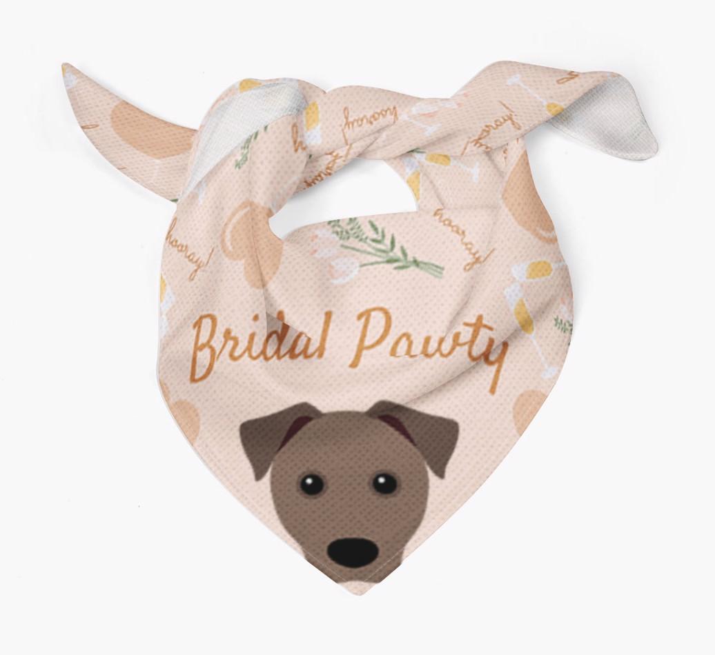 Bridal Pawty: Personalized {breedFullName} Bandana