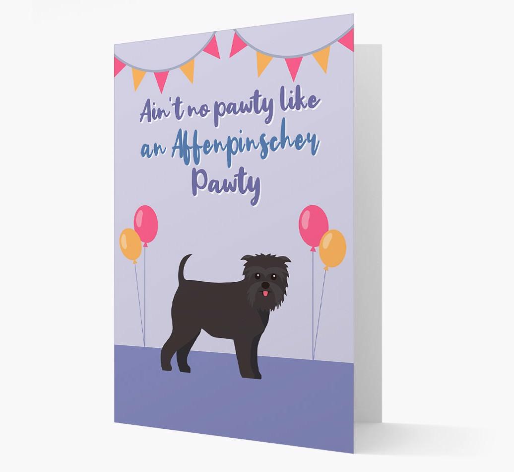 Ain't No Pawty: Personalized {breedFullName} Card