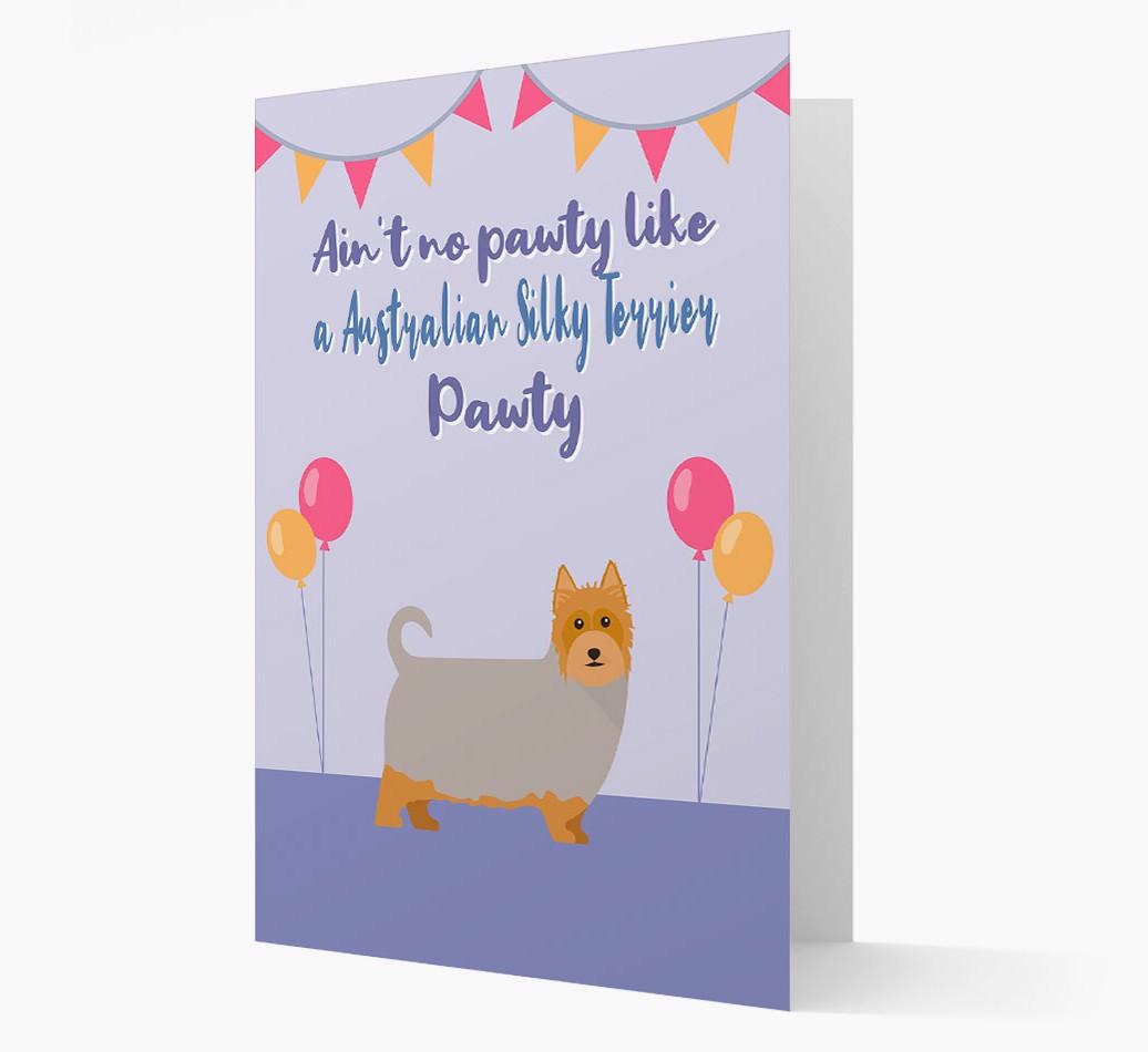 Ain't No Pawty: Personalized {breedFullName} Card