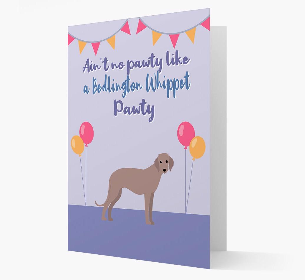 Ain't No Pawty: Personalized {breedFullName} Card