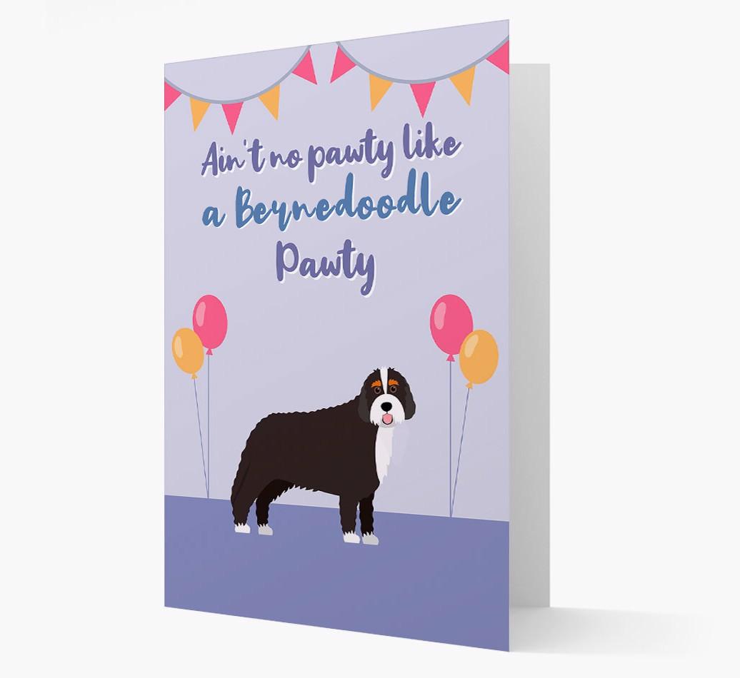 Ain't No Pawty: Personalized {breedFullName} Card