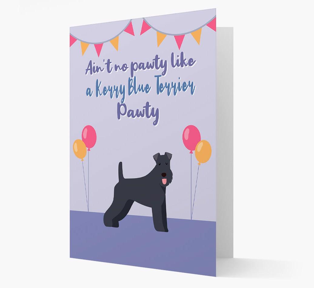 Ain't No Pawty: Personalized {breedFullName} Card