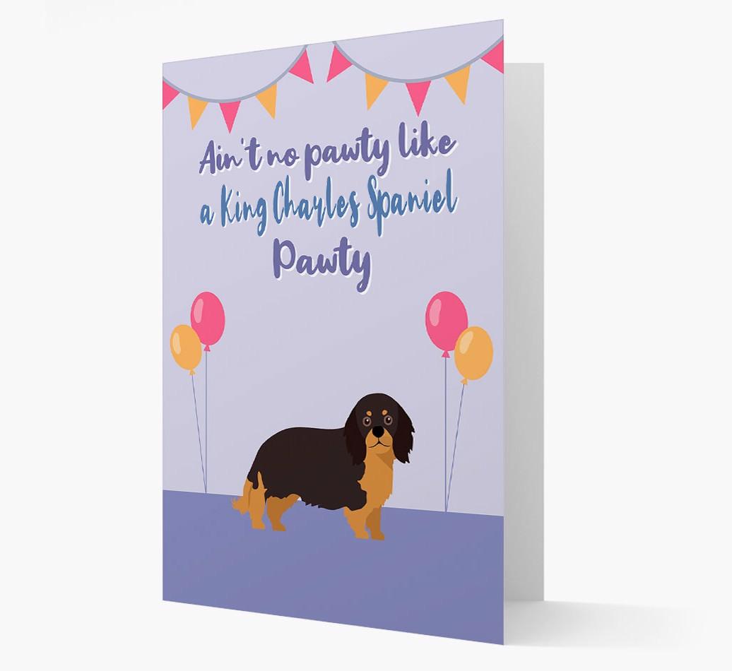 Ain't No Pawty: Personalized {breedFullName} Card