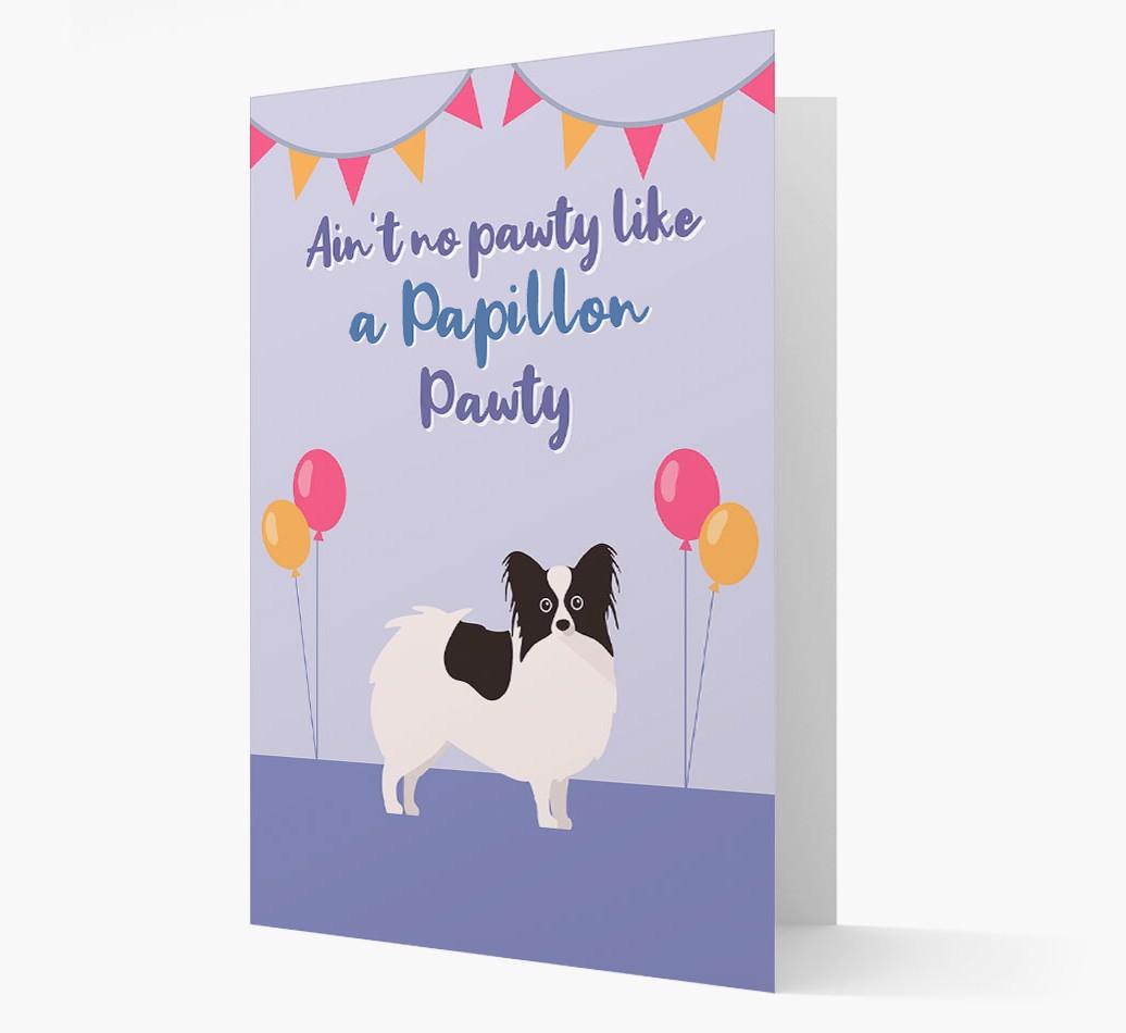 Ain't No Pawty: Personalized {breedFullName} Card