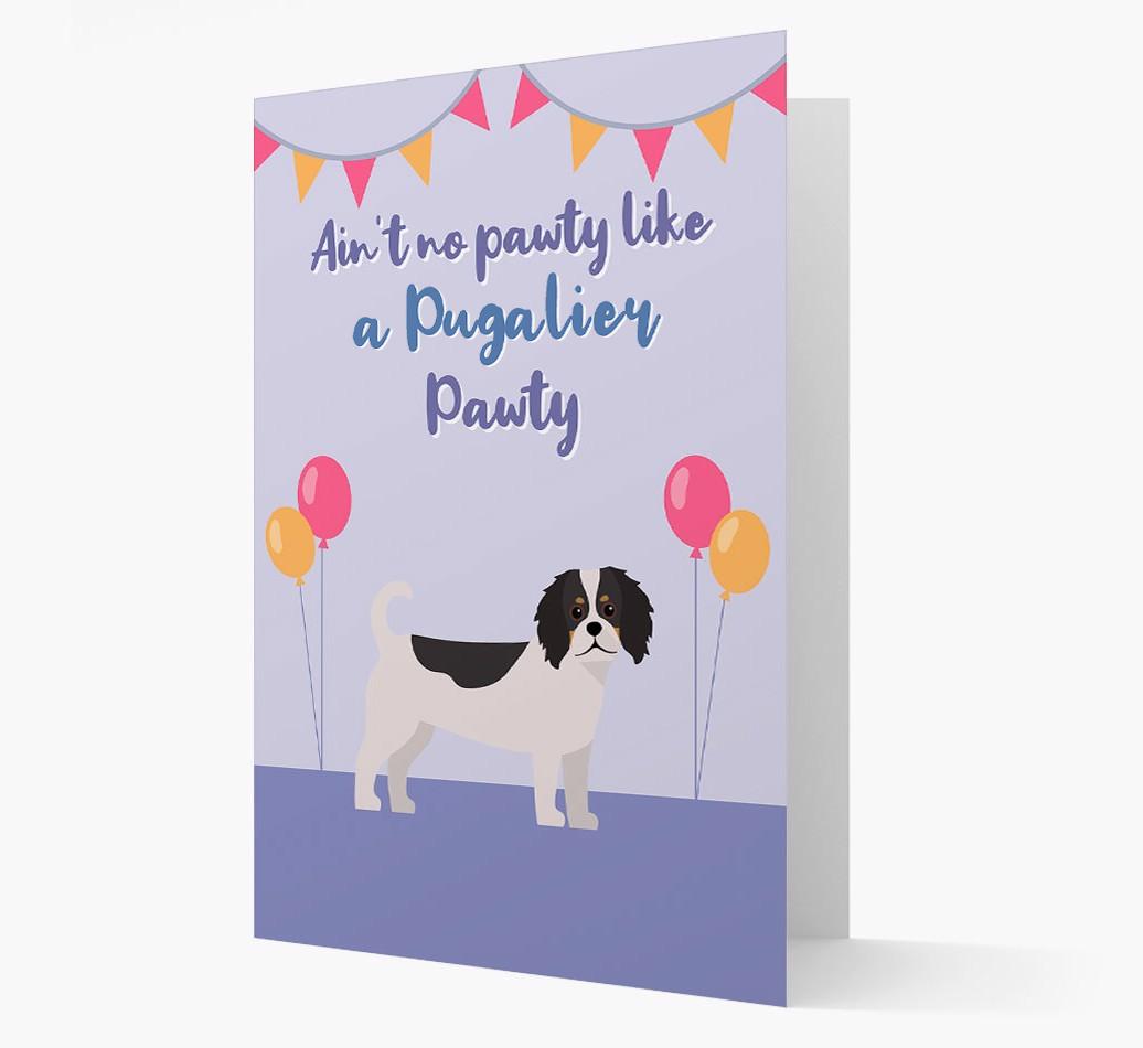 Ain't No Pawty: Personalized {breedFullName} Card