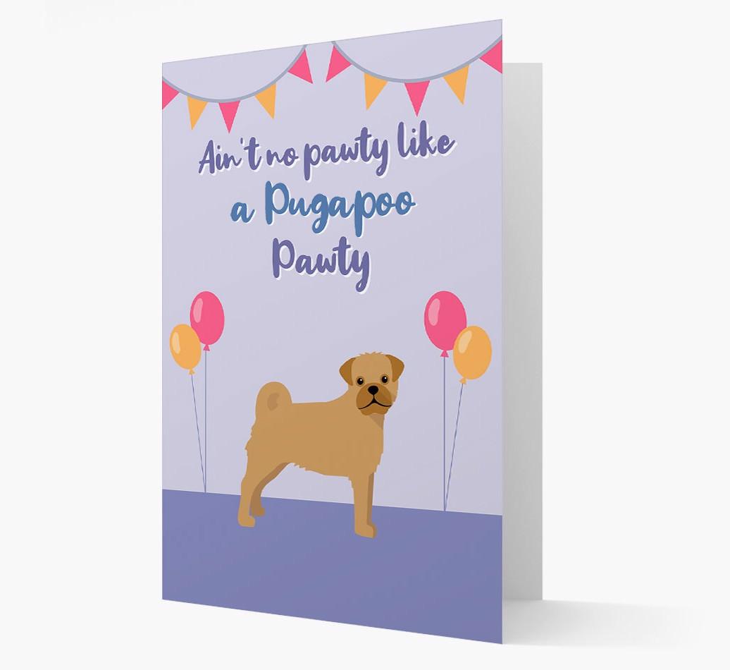 Ain't No Pawty: Personalized {breedFullName} Card