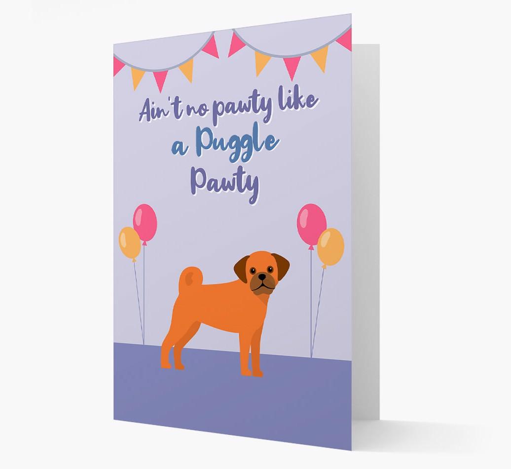 Ain't No Pawty: Personalized {breedFullName} Card