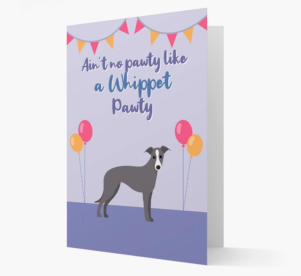 Ain't No Pawty: Personalized {breedFullName} Card