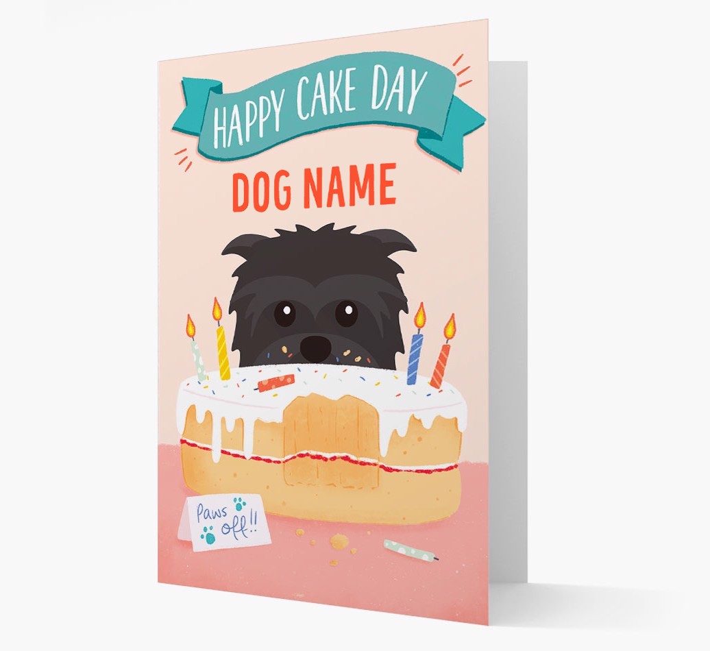Happy Cake Day: Personalised {breedFullName} Card
