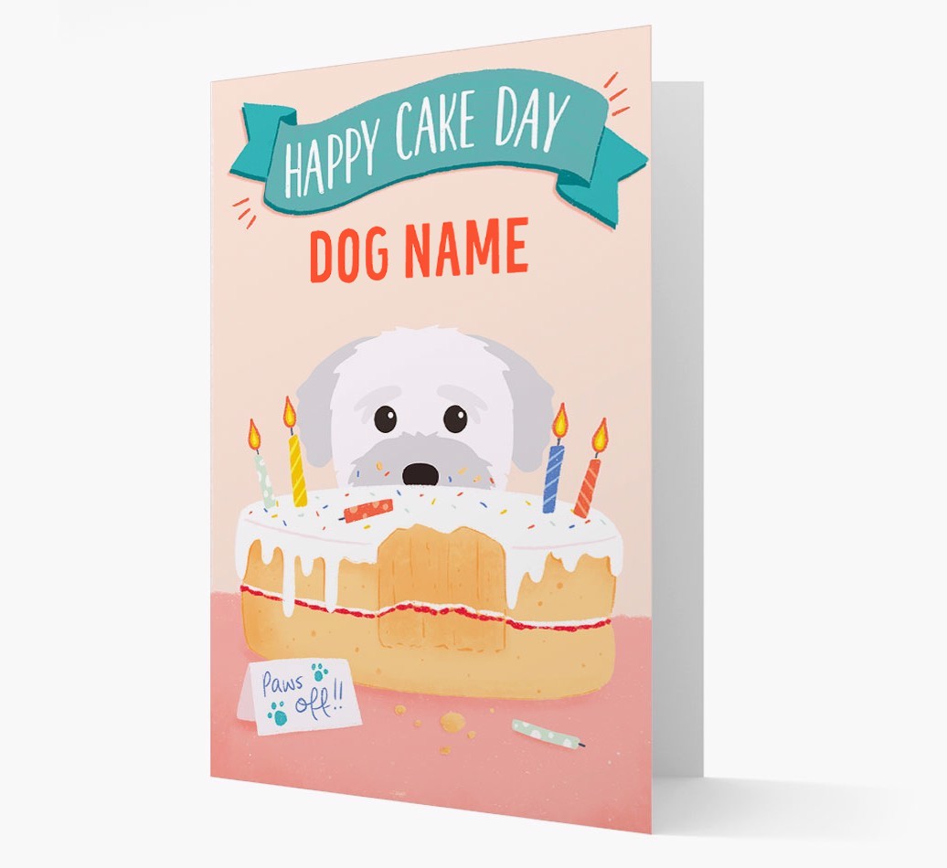 Happy Cake Day: Personalised {breedFullName} Card