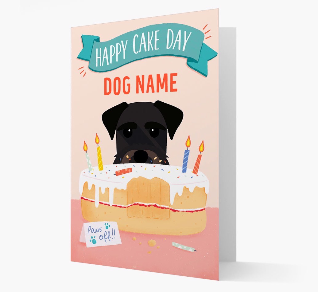 Happy Cake Day: Personalised {breedFullName} Card