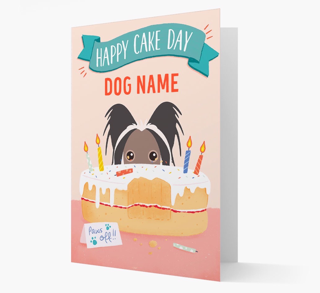 Happy Cake Day: Personalised {breedFullName} Card
