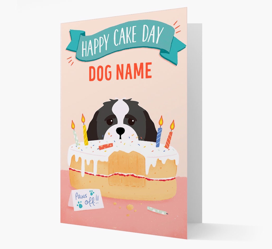 Happy Cake Day: Personalised {breedFullName} Card
