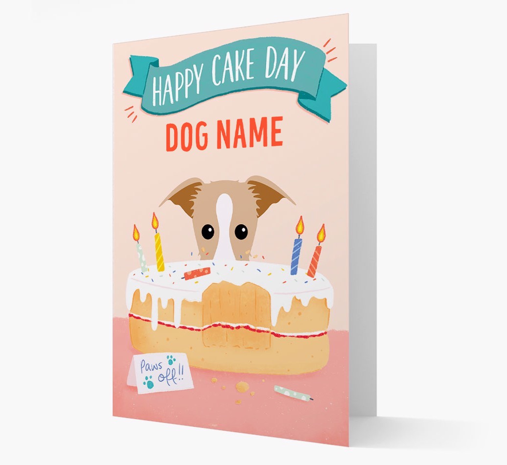 Happy Cake Day: Personalised {breedFullName} Card